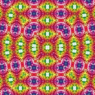 Kusursuz soyut kare deseni. Soyut arkaplan. Yaratıcı doku. Kaleydoskop sanatı