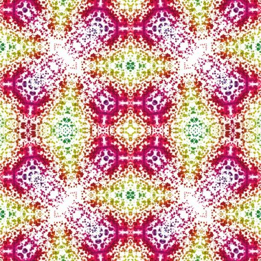 Kusursuz desenli soyut kare. Soyut arkaplan. Doku yaratıcı modern kaleydoskop