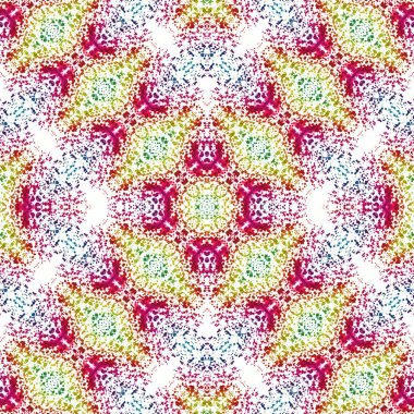 Kusursuz desenli soyut kare. Soyut arkaplan. Doku yaratıcı modern kaleydoskop