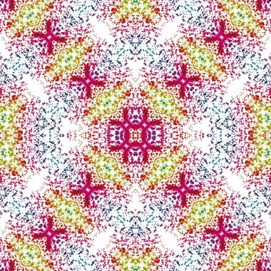 Kusursuz soyut kare deseni. Soyut arkaplan. Yaratıcı doku. Kaleydoskop sanatı