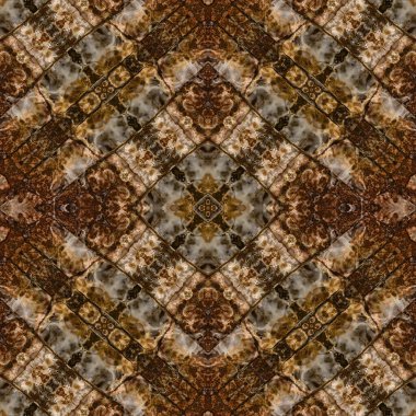 Kusursuz desenli soyut kare. Soyut arkaplan. Doku yaratıcı modern kaleydoskop