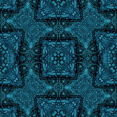 Kusursuz desenli soyut kare. Soyut arkaplan. Doku yaratıcı modern kaleydoskop