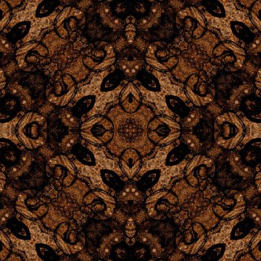 Kusursuz desenli soyut kare. Soyut arkaplan. Doku yaratıcı modern kaleydoskop