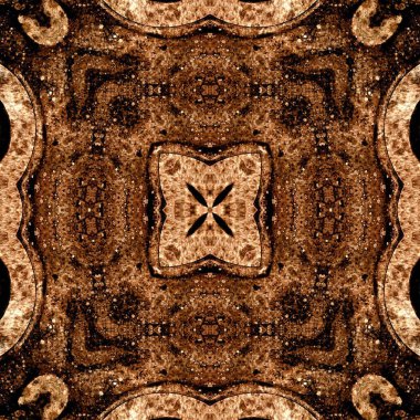 Kusursuz soyut kare deseni. Soyut arkaplan. Yaratıcı doku. Kaleydoskop sanatı