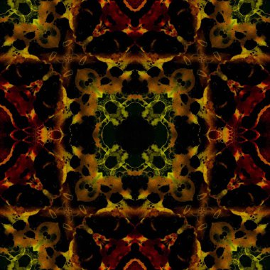 Kusursuz desenli soyut kare. Soyut arkaplan. Doku yaratıcı modern kaleydoskop