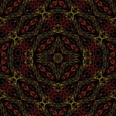 Kusursuz soyut kare deseni. Soyut arkaplan. Yaratıcı doku. Kaleydoskop sanatı