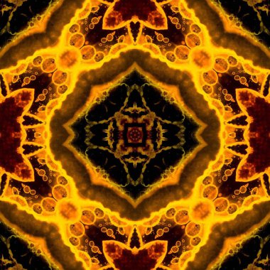 Kusursuz soyut kare deseni. Soyut arkaplan. Yaratıcı doku. Kaleydoskop sanatı