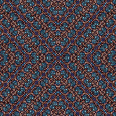 Kusursuz desenli soyut kare. Soyut arkaplan. Doku yaratıcı modern kaleydoskop