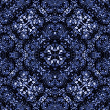 Kusursuz desenli soyut kare. Soyut arkaplan. Doku yaratıcı modern kaleydoskop