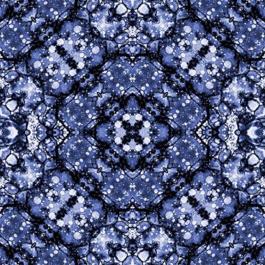 Kusursuz desenli soyut kare. Soyut arkaplan. Doku yaratıcı modern kaleydoskop