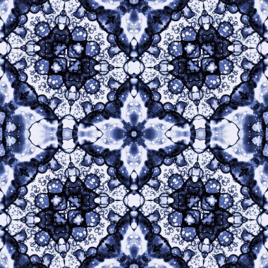 Kusursuz desenli soyut kare. Soyut arkaplan. Doku yaratıcı modern kaleydoskop