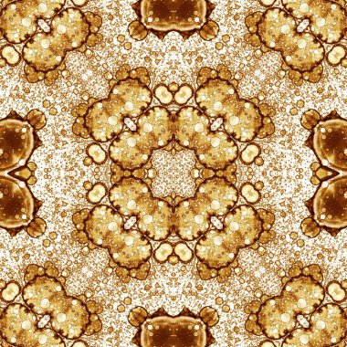 Kusursuz desenli soyut kare. Soyut arkaplan. Doku yaratıcı modern kaleydoskop