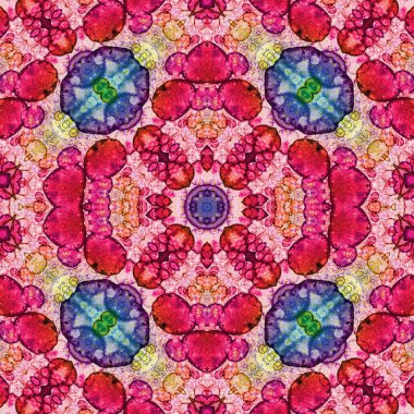 Kusursuz soyut kare deseni. Soyut arkaplan. Yaratıcı doku. Kaleydoskop sanatı