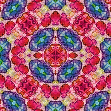 Kusursuz desenli soyut kare. Soyut arkaplan. Doku yaratıcı modern kaleydoskop