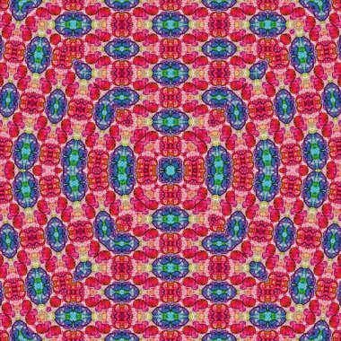 Kusursuz soyut kare deseni. Soyut arkaplan. Yaratıcı doku. Kaleydoskop sanatı