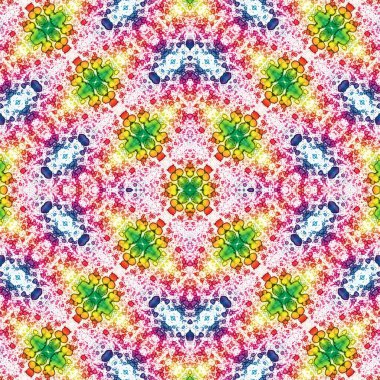 Kusursuz desenli soyut kare. Soyut arkaplan. Doku yaratıcı modern kaleydoskop