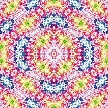 Kusursuz soyut kare deseni. Soyut arkaplan. Yaratıcı doku. Kaleydoskop sanatı