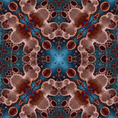 Kusursuz soyut kare deseni. Soyut arkaplan. Yaratıcı doku. Kaleydoskop sanatı