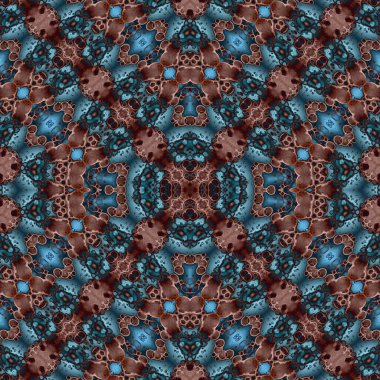 Kusursuz soyut kare deseni. Soyut arkaplan. Yaratıcı doku. Kaleydoskop sanatı