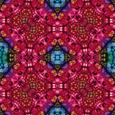 Kusursuz desenli soyut kare. Soyut arkaplan. Doku yaratıcı modern kaleydoskop