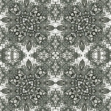 Kusursuz desenli soyut kare. Soyut arkaplan. Doku yaratıcı modern kaleydoskop