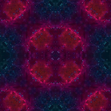 Kusursuz desenli soyut kare. Soyut arkaplan. Doku yaratıcı modern kaleydoskop