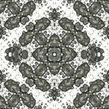 Kusursuz desenli soyut kare. Soyut arkaplan. Doku yaratıcı modern kaleydoskop