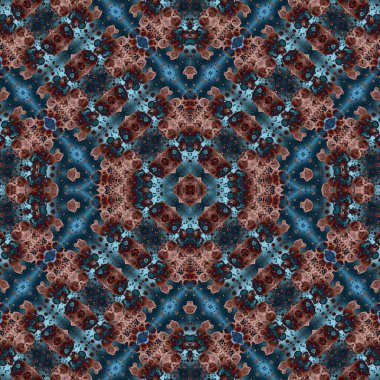 Kusursuz soyut kare deseni. Soyut arkaplan. Yaratıcı doku. Kaleydoskop sanatı