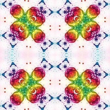 Kusursuz desenli soyut kare. Soyut arkaplan. Doku yaratıcı modern kaleydoskop