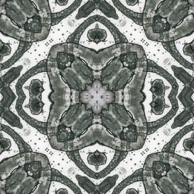 Kusursuz soyut kare deseni. Soyut arkaplan. Yaratıcı doku. Kaleydoskop sanatı