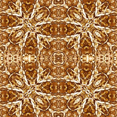 Kusursuz desenli soyut kare. Soyut arkaplan. Doku yaratıcı modern kaleydoskop