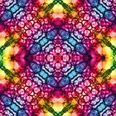 Kusursuz desenli soyut kare. Soyut arkaplan. Doku yaratıcı modern kaleydoskop