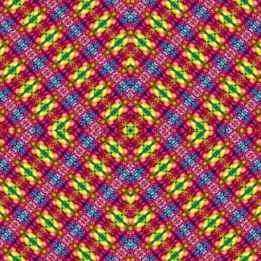 Kusursuz desenli soyut kare. Soyut arkaplan. Doku yaratıcı modern kaleydoskop