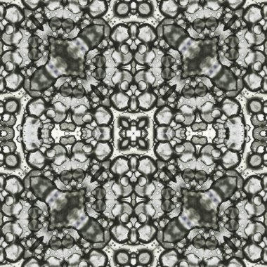 Kusursuz desenli soyut kare. Soyut arkaplan. Doku yaratıcı modern kaleydoskop