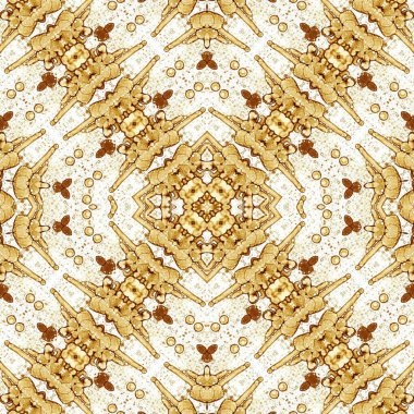 Kusursuz soyut kare deseni. Soyut arkaplan. Yaratıcı doku. Kaleydoskop sanatı