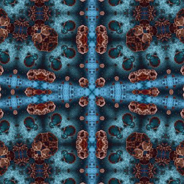 Kusursuz soyut kare deseni. Soyut arkaplan. Yaratıcı doku. Kaleydoskop sanatı