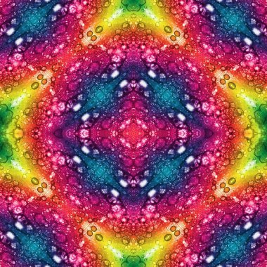 Kusursuz desenli soyut kare. Soyut arkaplan. Doku yaratıcı modern kaleydoskop