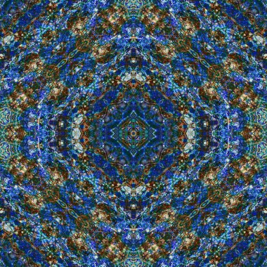 Kusursuz soyut kare deseni. Soyut arkaplan. Yaratıcı doku. Kaleydoskop sanatı