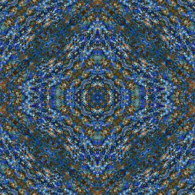 Kusursuz soyut kare deseni. Soyut arkaplan. Yaratıcı doku. Kaleydoskop sanatı