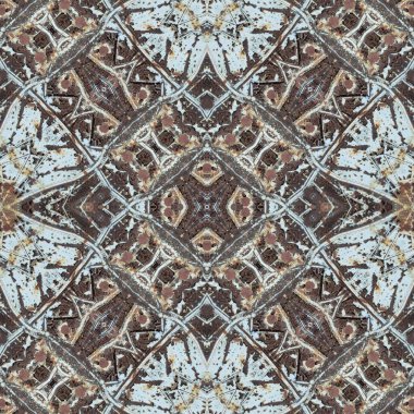 Kusursuz desenli soyut kare. Soyut arkaplan. Doku yaratıcı modern kaleydoskop