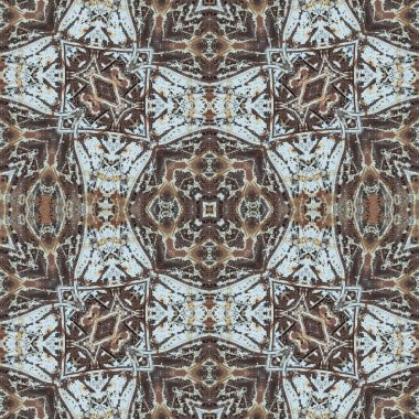 Kusursuz desenli soyut kare. Soyut arkaplan. Doku yaratıcı modern kaleydoskop