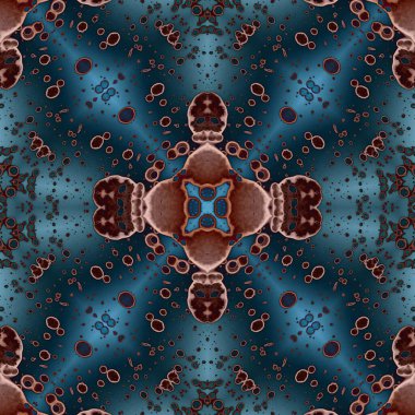 Kusursuz soyut kare deseni. Soyut arkaplan. Yaratıcı doku. Kaleydoskop sanatı