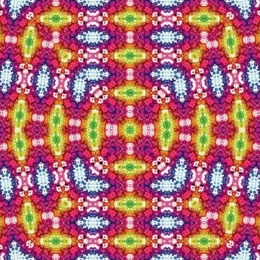 Kusursuz soyut kare deseni. Soyut arkaplan. Yaratıcı doku. Kaleydoskop sanatı