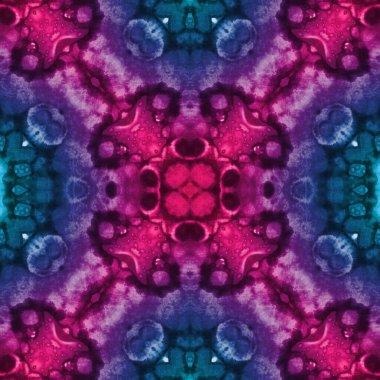 Kusursuz desenli soyut kare. Soyut arkaplan. Doku yaratıcı modern kaleydoskop