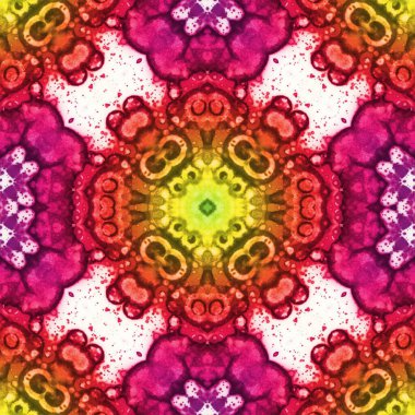 Kusursuz soyut kare deseni. Soyut arkaplan. Yaratıcı doku. Kaleydoskop sanatı