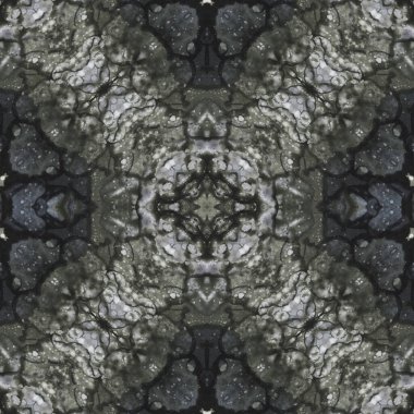 Kusursuz desenli soyut kare. Soyut arkaplan. Doku yaratıcı modern kaleydoskop