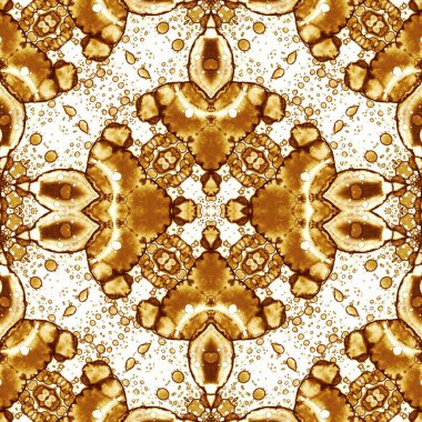 Kusursuz soyut kare deseni. Soyut arkaplan. Yaratıcı doku. Kaleydoskop sanatı