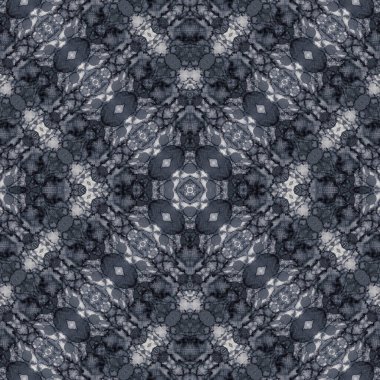 Kusursuz desenli soyut kare. Soyut arkaplan. Doku yaratıcı modern kaleydoskop