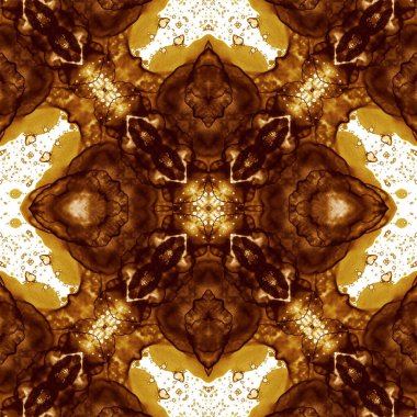 Kusursuz desenli soyut kare. Soyut arkaplan. Doku yaratıcı modern kaleydoskop