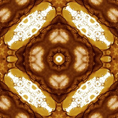 Kusursuz soyut kare deseni. Soyut arkaplan. Yaratıcı doku. Kaleydoskop sanatı